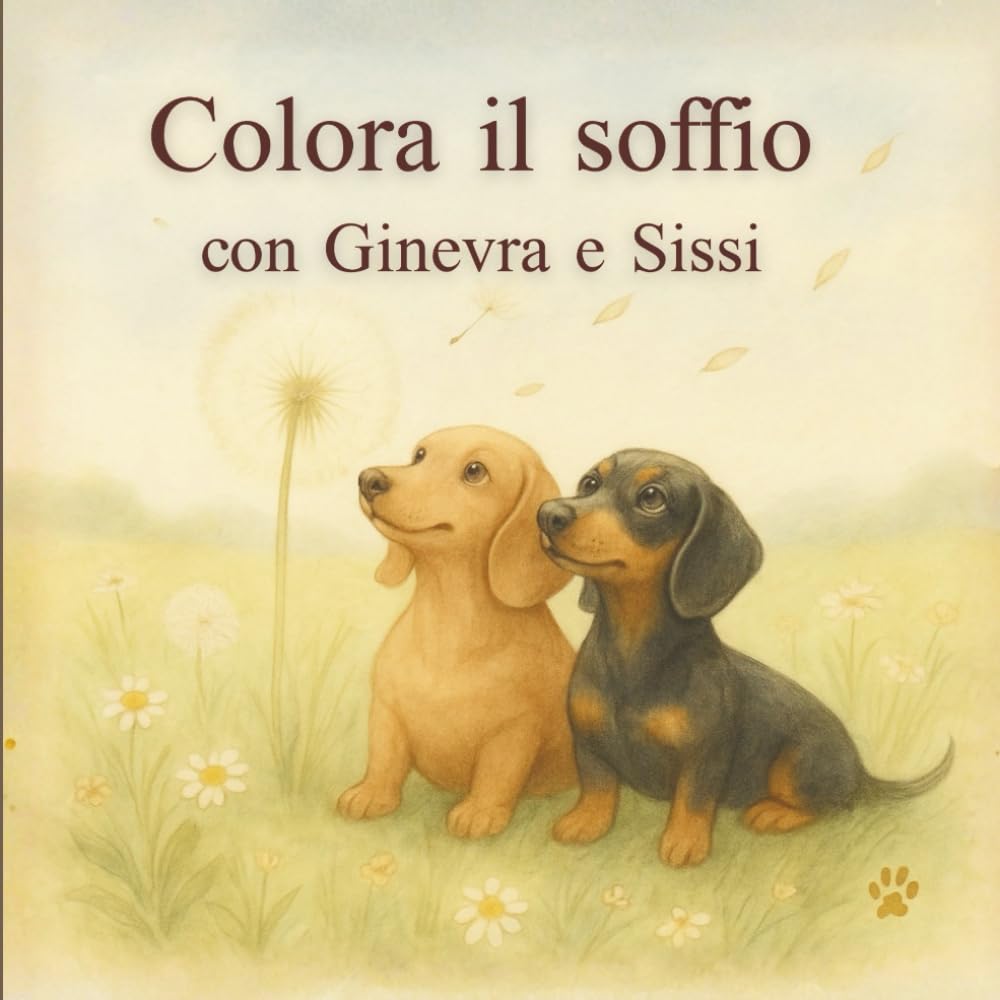 Colora il soffio con Ginevra e Sissi: Libro da colorare rilassante con Ginevra e Sissi (Ginevra e Sissi - Le stagioni del cuore)