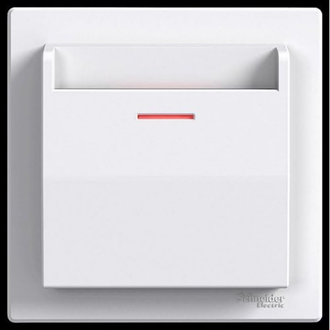 Schneider Electric eph6200121 Card Switch 10 A, White