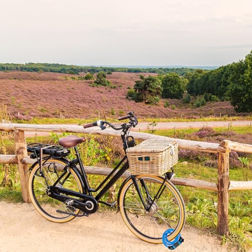 Câble antivol de vélo en acier à code 5 chiffres avec poignée
