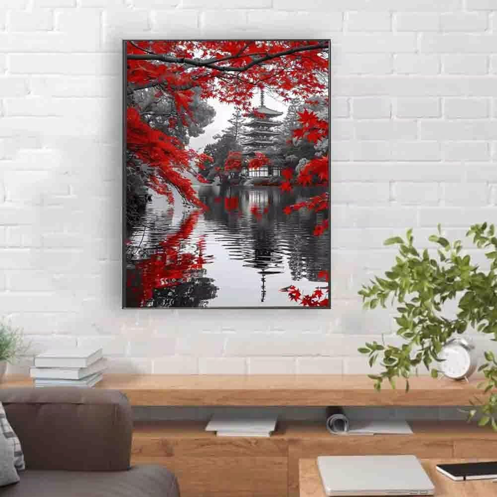 Zestaw do malowania diamentami, drzewo, sztuka diamentowa, DIY, 5D, okrągłe, pełne wiercenie, zestawy artystyczne, dla dorosłych, początkujących, kryształy, haft krzyżykowy, obraz do dekoracji pokoju