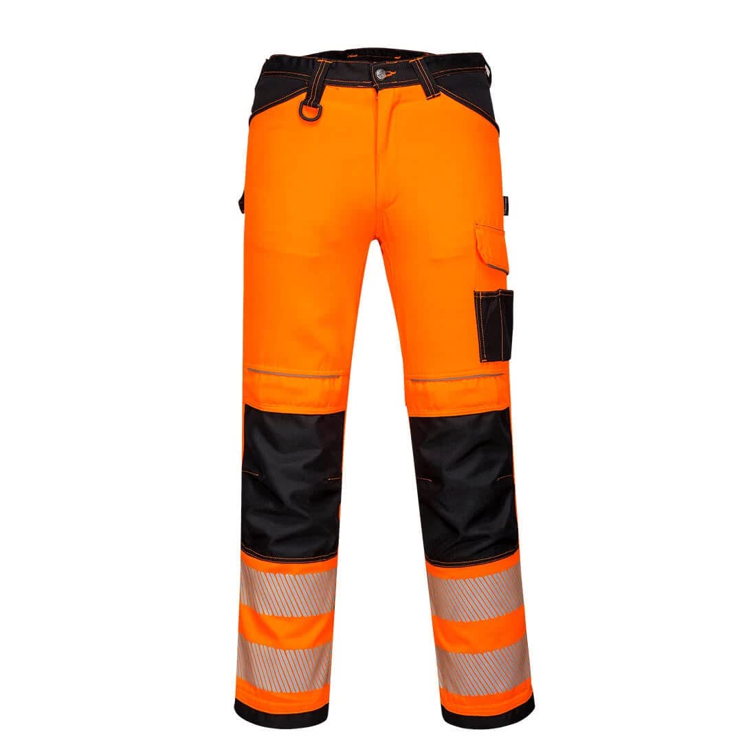 Portwest - Pantalon de Travail Extensible léger Haute visibilité PW3 36 - Jaune/Noir