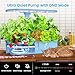 Sainlogic Hydroponics Growing System Kit, 12 Pods Watering Planter, Smart Indoor Garden with APP & WiFi Connected, 5 X Growth with 24W LED, Quiet Pump, for Vegetables, Herbs and Flowers