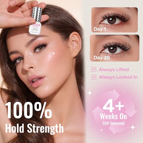 Image of CALAILIS Lash Cluster Glue, Strong Hold 4+ Weeks Long Lasting