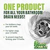 Green Gobbler Ultra Concentrated Drain Clog Remover & Cleaner | Powerful Hair, Grease & Soap Dissolver for Bathroom, Kitchen, Shower, Sink & Toilet | Safe for Pipes & Septic Systems