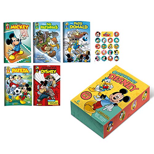 Box Quadrinhos Disney Edição 1. 5 Volumes