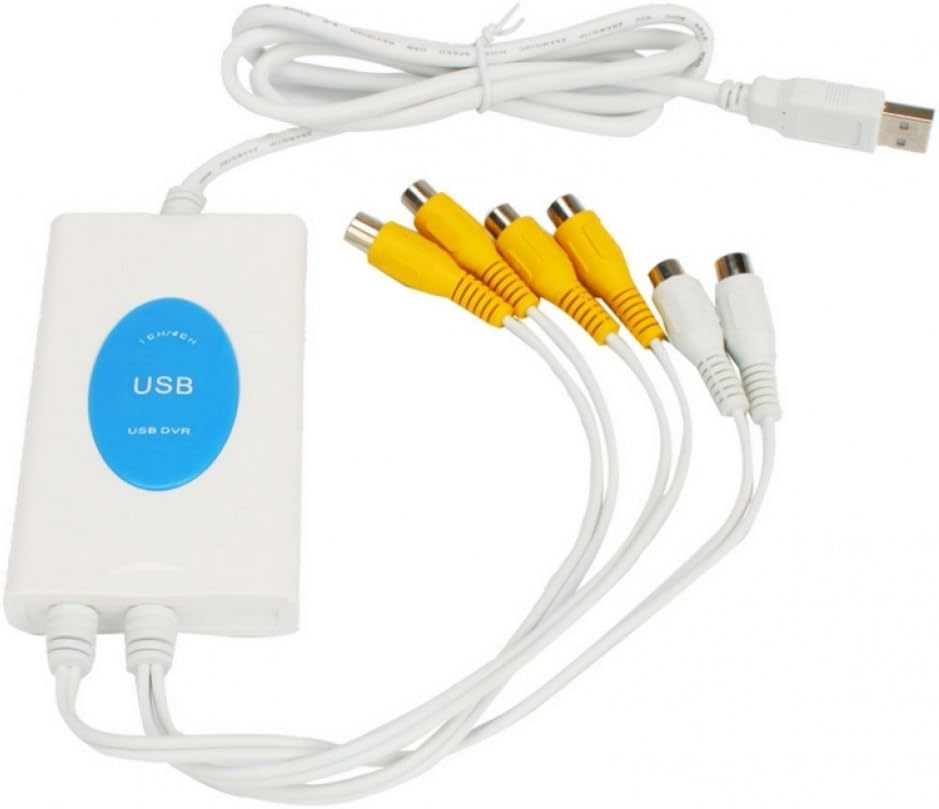 4 Channel USB2.0 DVR Video Audio Capture Adapter Card CCTV Security Camera