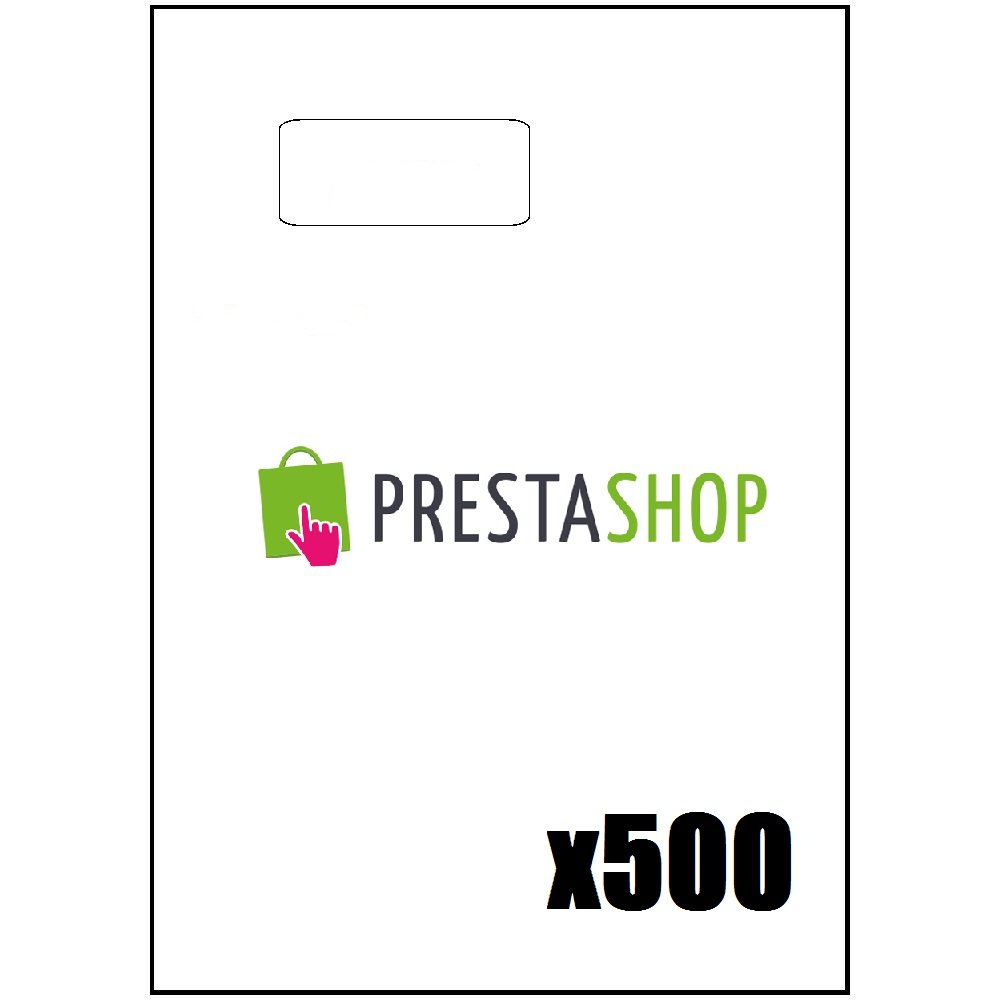 Avery Prestashop 500 Feuilles de papier étiquette expédition Blanc