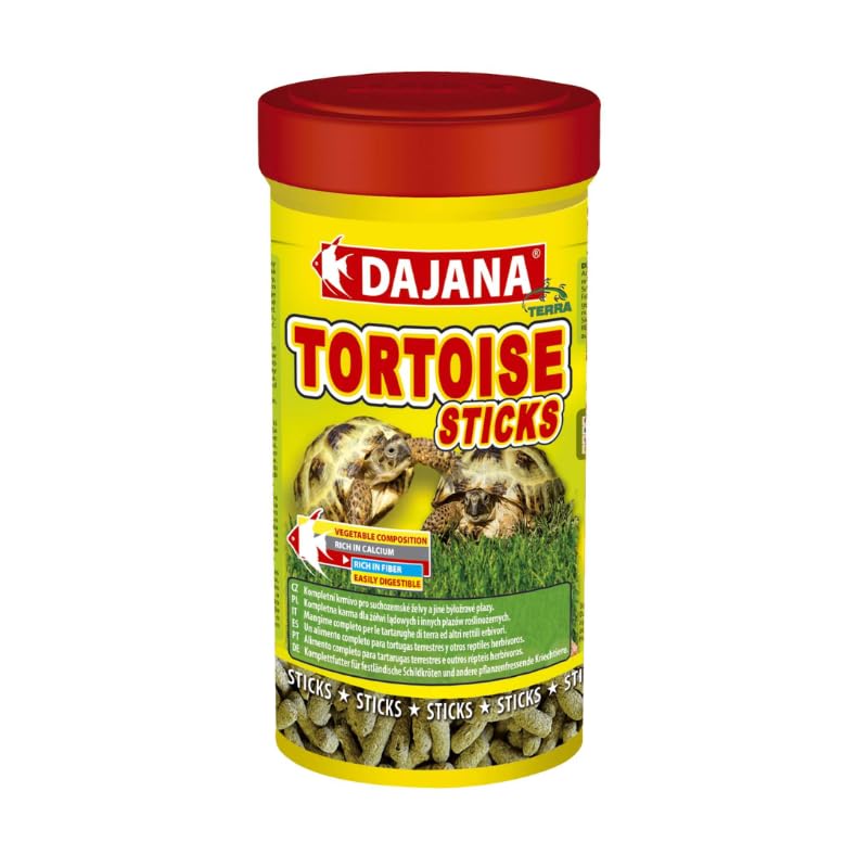 Alimento Tortoise Sticks Dajana 220gr: Nutrición Equilibrada para Tortugas