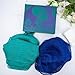 SubSahara Authentic African Net Sponge - 2 Pack Exfoliating Bath & Shower Loofah Sponge for Body & Face, Gentle Scrubber for All Skin Types, Travel, Durable (Dark Blue & Forest Green)