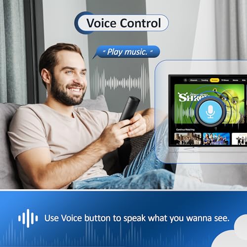 Image of Replacement Voice Remote Fit for All Fire-Series TV Cube /FireStick, Compatible with FireStick 4K Max /4K /Fire Stick /Lite /HD, Fit for All Hisense, TCL, Insignia-Toshiba-Pioneer-Omni QLED Series