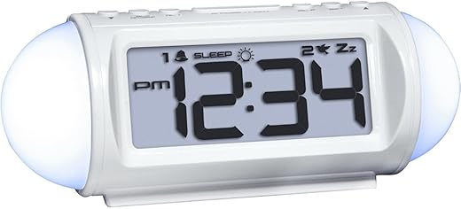 Equity by La Crosse 31112 Mood Light LED Alarm Clock with Nature Sounds