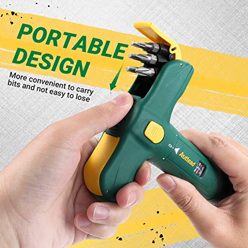 Torque Screwdriver, Adjustable T-shape Torque Wrench of Wide Range 15-75 Inch Pound in 1 Increment, 12 Pcs 1/4