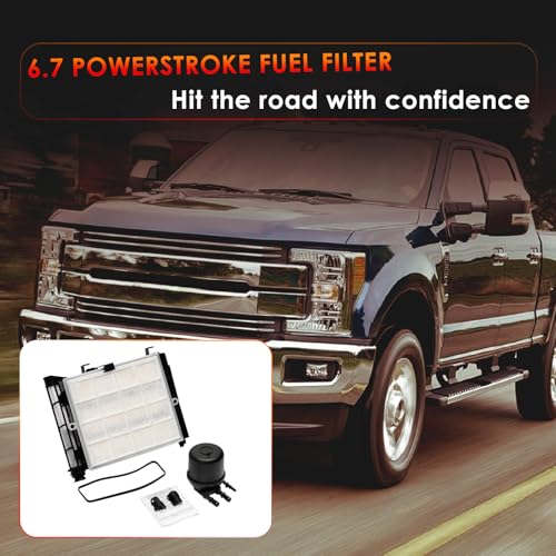 6.7 Powerstroke Fuel Filter Element, Compatible With 2017-2025 Ford F-250, F-350, F-450, F-550 Super Duty V8 Engine, Replaces# FD-4624, FD-4625, HC3Z-9N184-B by ATRACYPART - Image 6
