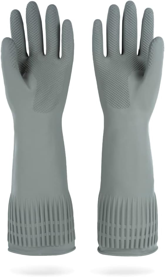 Mamison Quality Kitchen Rubber Gloves New Band Series (1