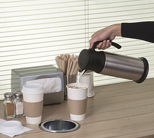 Zojirushi SH-MAE10 (34 oz.) Stainless Vacuum Creamer/Dairy Server, Stainless (NSF®) - image 5