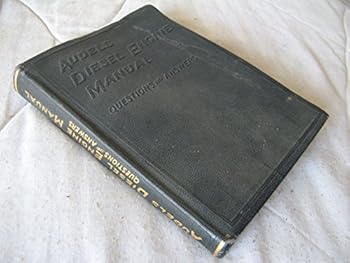 Hardcover Audels Diesel Engine Manual Book