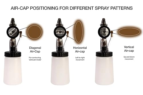 Miniatura 3 de Maxi-Mist Lite Plus HVLP Kit de spray para bronceado sin sol, máquina pulverizadora para bronceado Maximist Brwn