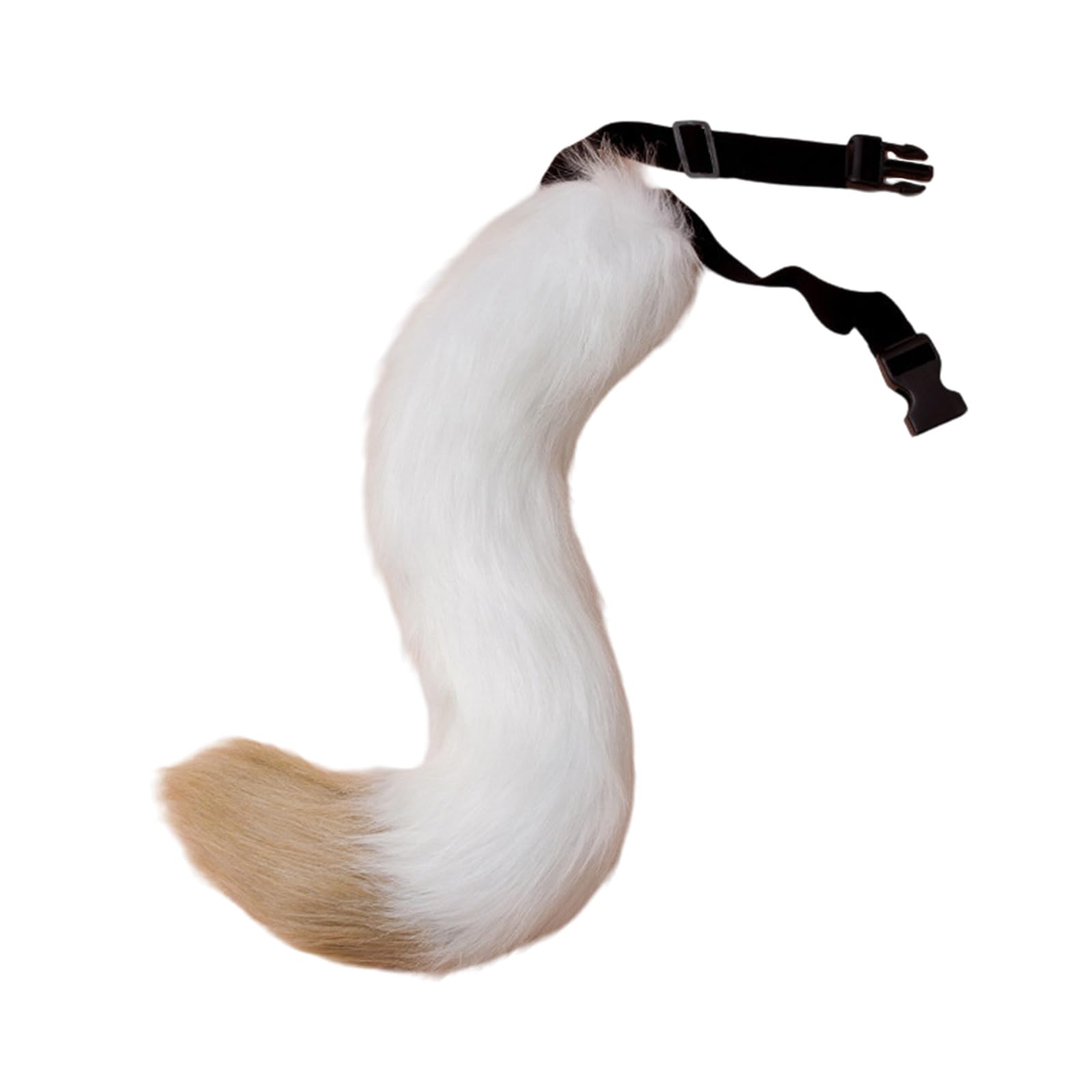 Tsophreniq Realistic Faux Foxes Tail Charm Comfortable Faux Ornament for Adding Styles to Any Ensembles Accessory