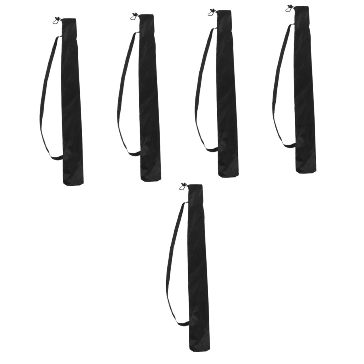 SUPVOX 5pcs Baseball Bat Pouch Youth Boys Softball Bag Bat Storage Case for Baseball Sticks Breathable Oxford Cloth Material