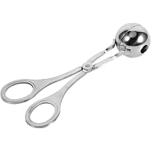 Stainless Steel Meatball Maker Scoop Ball Forming Tool for Cooking and Melon Balls 1.38inch Round Mini Baller