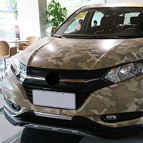 Uposao Auto-Camouflage-Vinyl-Sticker, Fahrzeugschutzfolie, PVC-Aufkleber für Auto, Fahrrad, Motorrad, Boot, Laptop, 30 x 100 cm
