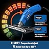 Bonoutil Electric Hot Knife with Grooving Blade Kit 150W 500℃ Craft Shears Foam Cutter for Styrofoam EVA, EPE, XPS, EPP, EPS, KT Board, Sponge #3