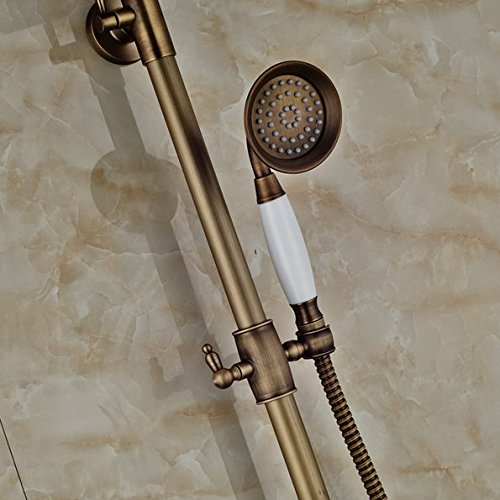 Robinet de douche en laiton antique Gowe de style rétro - 3