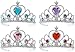 Kangaroo's Princess Tiara Set; (4 Pieces), Princess Crown Assortment