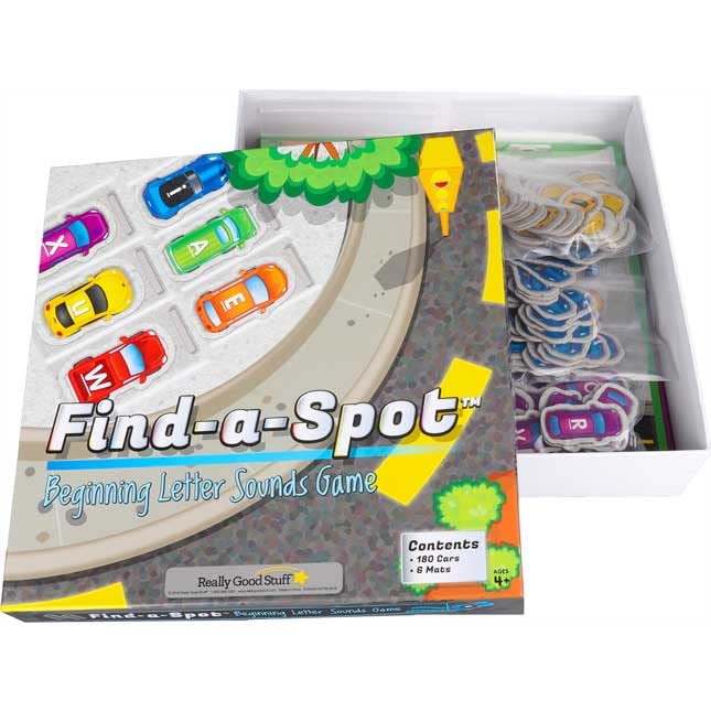 Find-A-Spot? Beginning Letter Sounds Game