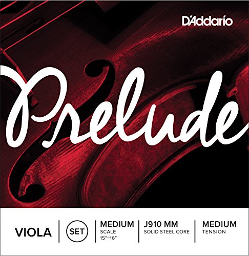D'Addario Prelude Viola String Set, Medium Scale, Medium Tension