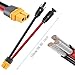 ZkeeShop Solarkabel 10AWG Kabel Solarstecker auf XT60 Adapter 6mm2 Kabel Solar Solarpanel Kompatibel für Ecoflow Bluetti Powerstation (1.5M)
