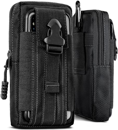 Sac banane en nylon ONEFLOW pour Google Pixel 8 avec support ceinture noir