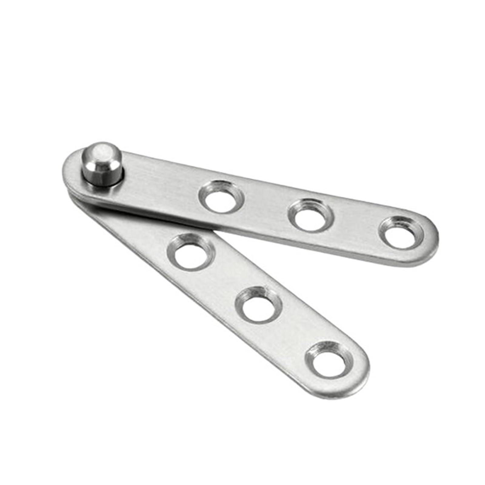 1pcs Rotating Hinge Pivot Door Household Accessories Stainless Steel Hardware Cabinet Side Shaft Turning Window