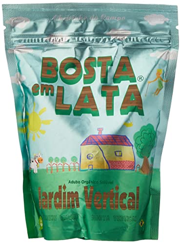 Fertilizante Orgânico Bosta em Lata Jardim Vertical Zip - 220 G