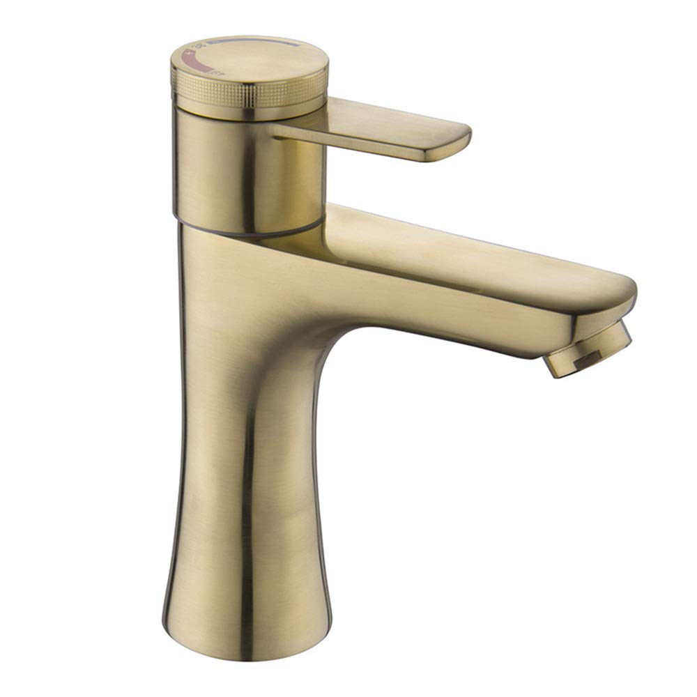 Robinet de lavabo de salle de bain or rose pour une décoration moderne