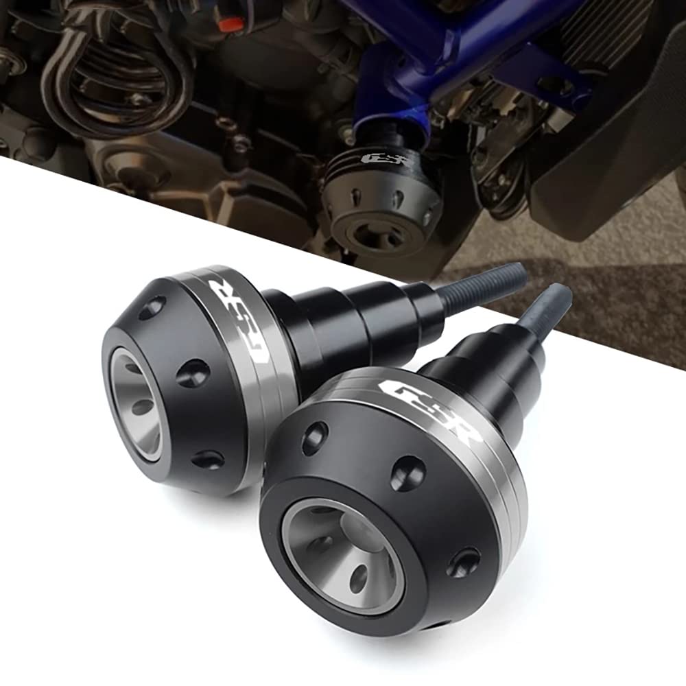 Motorrad CNC Sturzschutz Sturzpads Crashpads Sliders Fallender Schutzrahmen, Für Suzuki GSR400 GSR600 GSR750 GSR 600 750 Motorräder Anbauteile