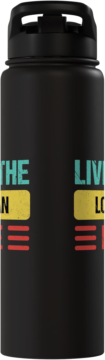 Lochlan Name Stainless Steel Insulated Water Bottle