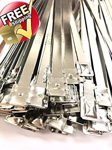 AVG Packaging SuppliesLot of 8 ½ inches Long Metal Truck and Trailer Flat Head Security Seals - Metal Flat Head Seal – Flat Metal Seals – Flat Metal Seals (1,000 Pack)
