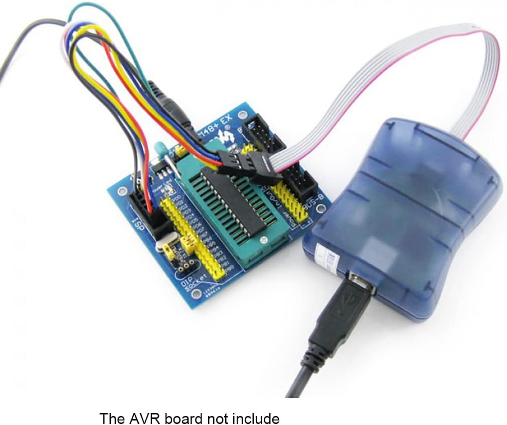 Compatible Atmel at AVR ISP mk2 MKII ATMEL AVR Programmer USB AVRISP XPII in-System Programmer Supports AVR Studio 4/5/6/7