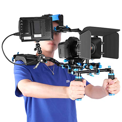 Neewer Film Movie Video Making System Kit with F100 7-inch 1280x800 IPS Screen Field Monitor (Support 4k Input) and Ballhead Arm for DSLR Cameras Video Camcorders (Battery not Included)