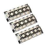 GasSaf Heat Plate Replacement for Select Turbo Gas Grill Models, 16.5 inch 3-Pcs Stainless Steel...
