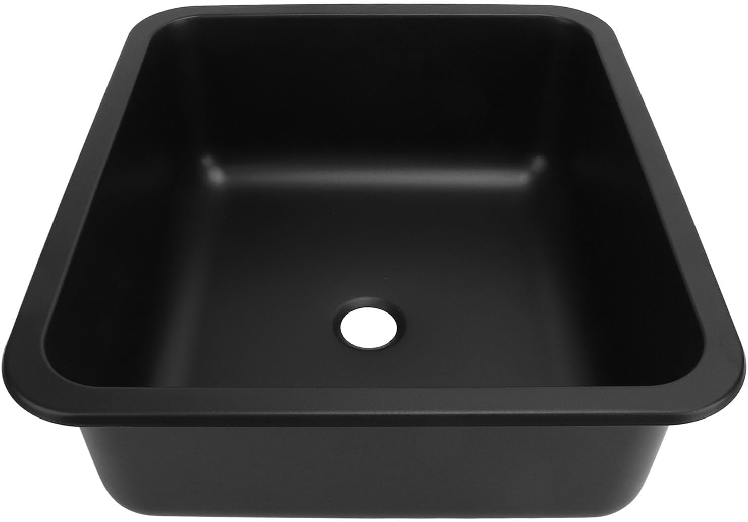 Jiawu 304馬の箱用のキャラバン用の長方形のステンレスステンレスステンレス鋼のキッチンシンク。 (黒い散布プラスチック)