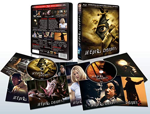 Jeepers Creepers 1 y 2 Edici�n Especial Met�lica (2 BDs) Limitada con 8 Postales [Blu-ray]