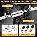 Innconee Brake Bleed Kit Hydraulic Disc Clutches Bleeding Kit Includes 100ml Syringe 50cm Hose and One Way Check Valve Tube Bleeding Tool for Motorcycle Cars Brake System Repair Maintenance