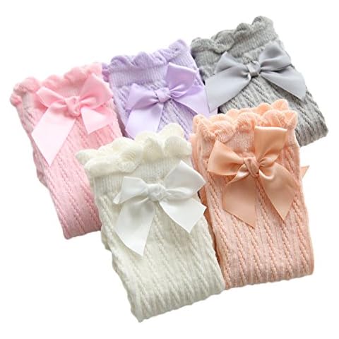 XPXGMT 5 Pack Frilly Knee High Socks Cover