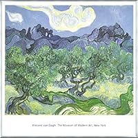 額装済/オリーブの林 1889/フィンセント ファン ゴッホ/アートポスター ボクらのアート / 黄色い空と輝く太陽のオリーブ林 Olive Trees