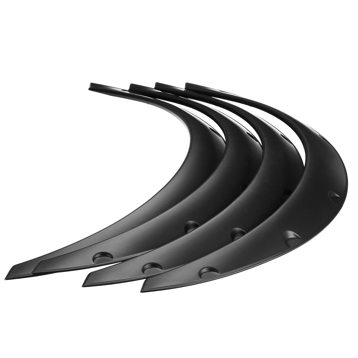 Anteriori Paraspruzzi 4 Pz/set Universal Car SUV Off-road Flare Passaruota Protezione Sopracciglio Ruota Parafanghi Parafango Posteriori Parafanghi