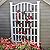 Grande 54"W x 90"H Vinyl Trellis