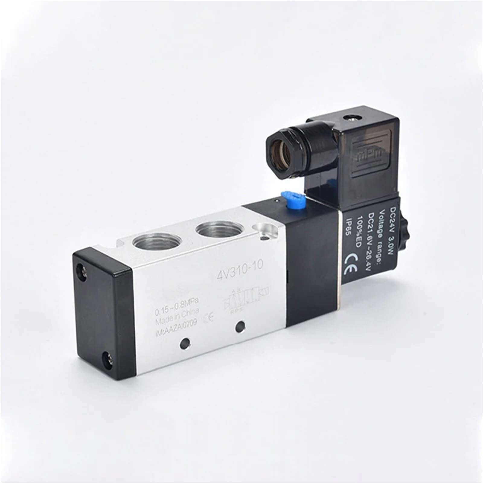 Electroválvula neumática de 5 vías y 2 posiciones, 4V210-08 y 4V310-10, 12 V, 24 V y 220 V(4V330-08,AC220V)