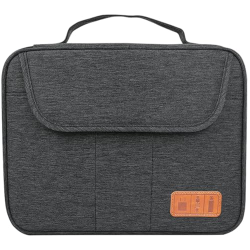 Bolsa organizadora de cables portátil ideal para mantener tus viajes y tu mochila ordenados